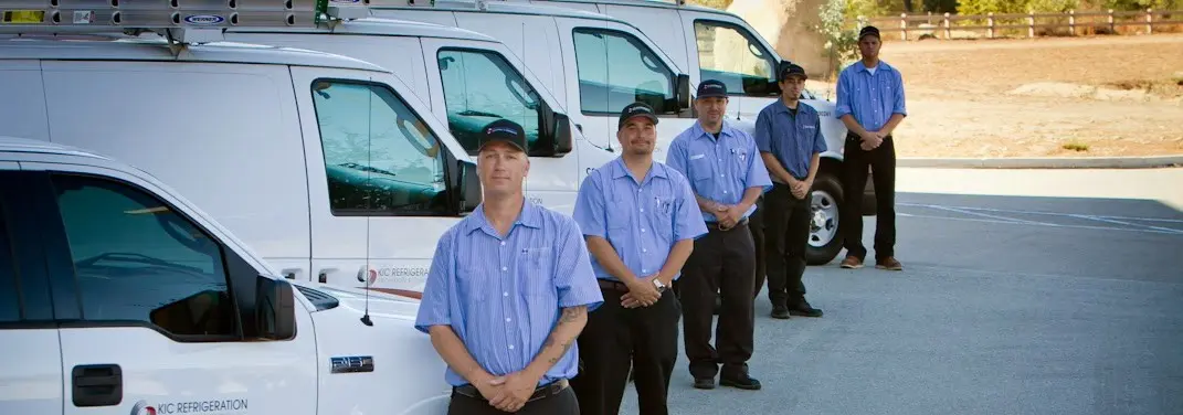 KIC Refrigeration crew ready for Mini Split Repair jobs across Palm Valley